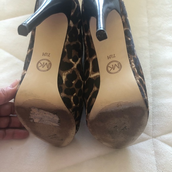 Michael Kors leopard gold tip booties - Picture 5 of 5